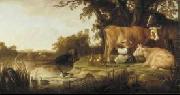 Aelbert Cuyp De Melkster painting